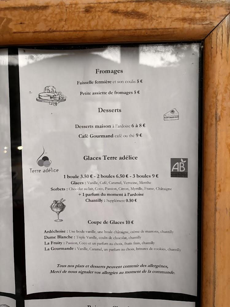 Le Bistrot de Saint-Laurent - Menu Image 3